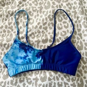 Tie Dye Bikini Top